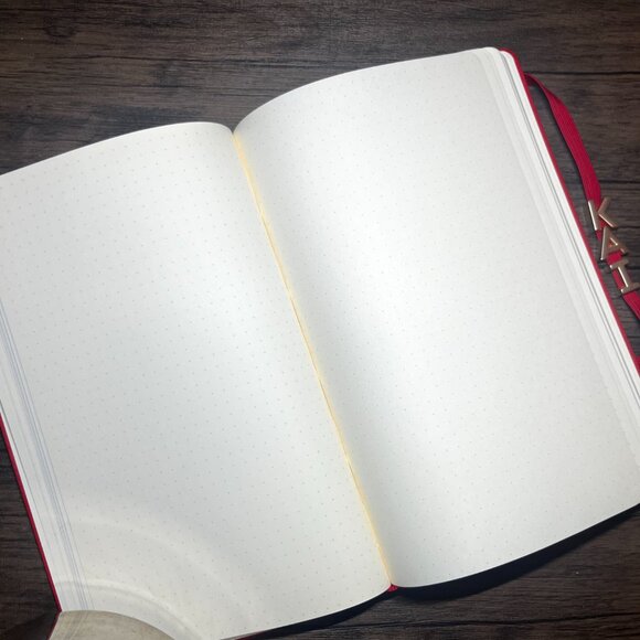 NEW Moleskine Happy Birthday Dotted Hardcover Notebook Red 5" x 8.25" - Picture 4 of 4